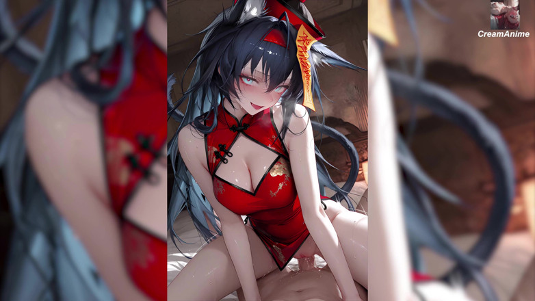 Cream Anime: Blaze Está Entrenando En Sexo, Aprendiendo Nuevas Posiciones Sexuales Para...
