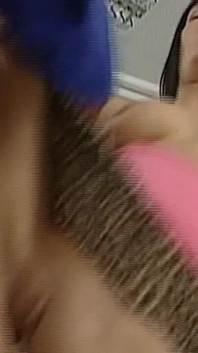 목구멍 불룩한 딥쓰롯 금발의 딜도 벌리기 후장