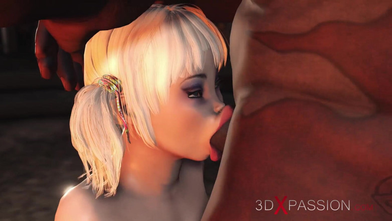 3dxpassion: Man-bull fucks a teen hard in the battle arena