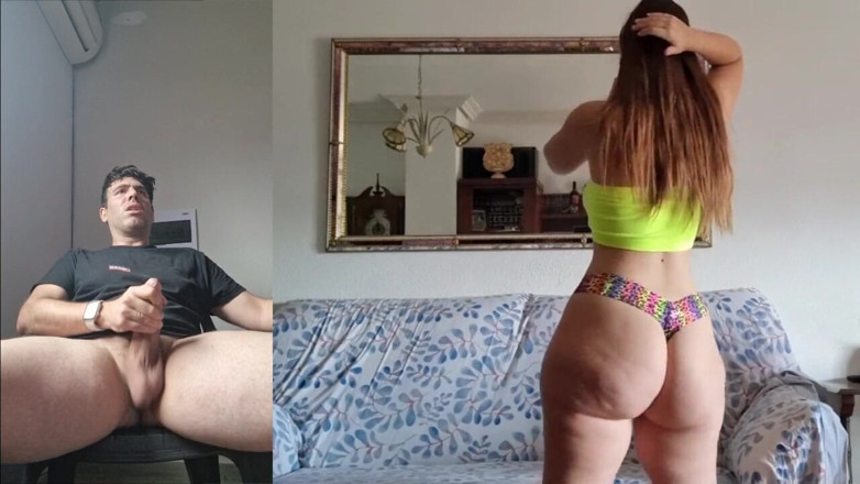 Holycandy: Punggung Besar Berambut Perang Memanaskan Zakar Dengan Cepat