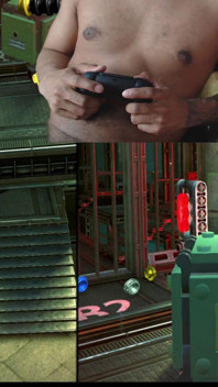 ゲームをしてからランダムな出会い相手にふざけてる