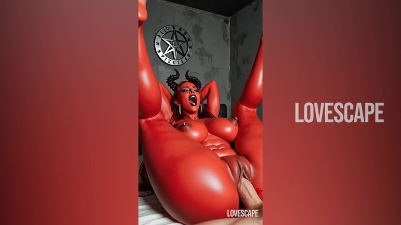 Lovescape: Demonii iadului cu futai dur frenezie