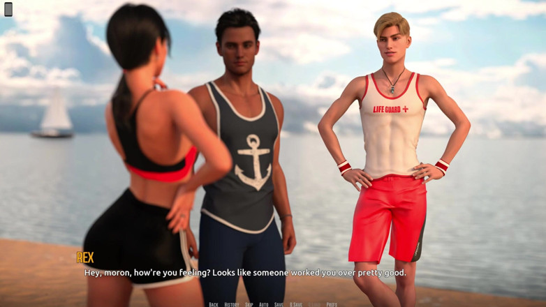 3D Cartoon Porn: Dominos Beach 18: Tryouts Rounds 1-2 (sfw)