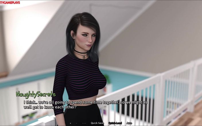 Naughty gameplays: Chaleur d’été 01 - Une maison remplie de femmes sexy