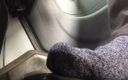 Manly foot: Conducción descalza - camión - frenos de bombeo de pedal y calcetines...