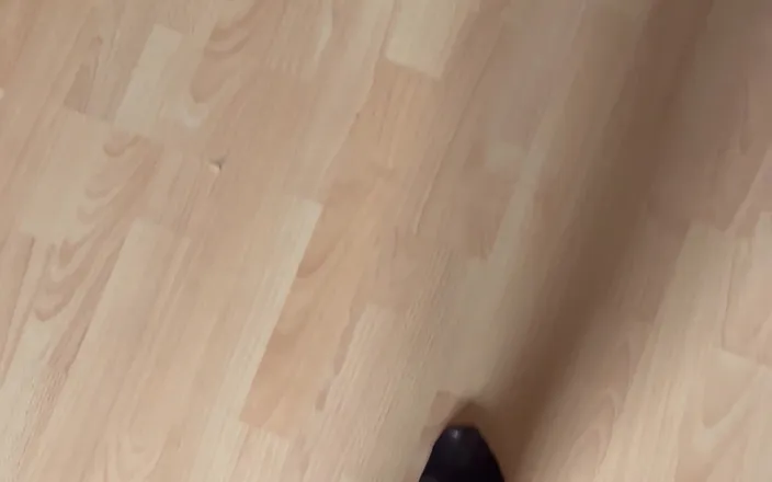 Feet: POV: Walking in Black Tights
