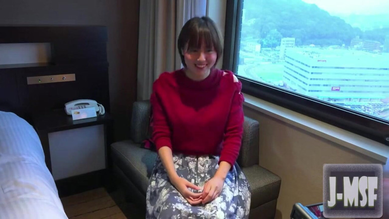 Jap Porn Project: Gravure Model Debut Her First POV Shoot, a Short-haired Busty...