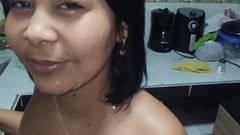 Sex With My Aunty In The Kitchen While Her Husband Is At Work
