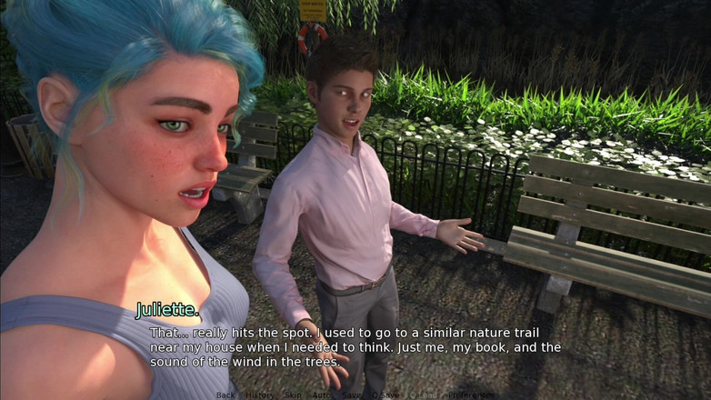 Trans Maaya: ジュリエットは普通の女の子じゃない - 年上のふたと外で歩く