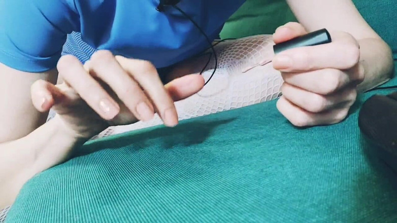 GinnaGg: 나는 손톱을 그렸다. Asmr (2020)