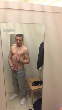 Caught Wanking in Fitting Room
