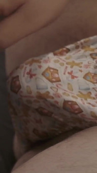 Gingerbread Satin Thong Play
