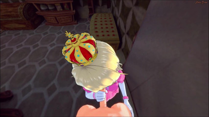 Hentai Smash: Prinzessin peach bekommt POV gefickt, bis du in ihre enge...