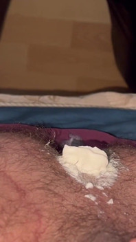 Ranní rimming POV s krémem v latexu (vlastní video)