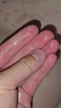 I Sprayed Her Entire Belly and Pussy with My Cum