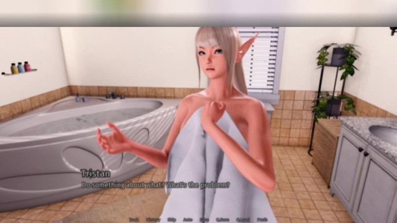 3DXXXTEEN2 Cartoon: Azraesha oferă îndrumare morală. Sex cu desene animate porno 3D
