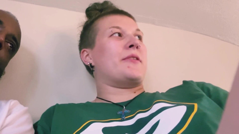 Thekookiejar: Tomboy Gets Fucked While Watching the Football Game