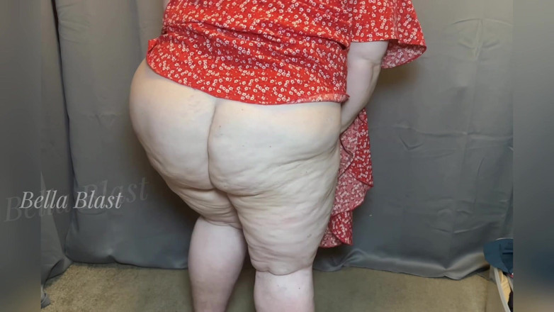 BellaBlast: BBW Bareass 방귀 모음집: 벨라 블라스트에 의해 폭발에 구부러진 버블리 스쿼트