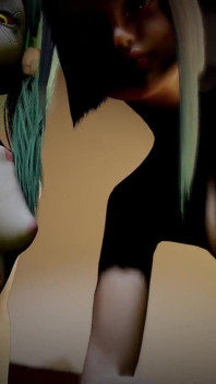 Threesome with Rebecca and Lucy in POV - Cyberpunk Edgerunners