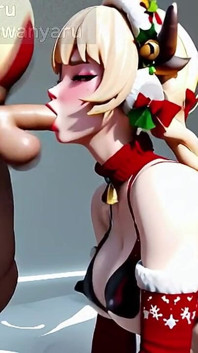 Acogedor vestido de navidad nuevo de Juno (con sonido!) / Overwatch 2