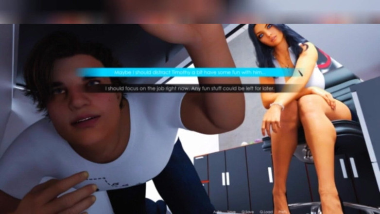 3DXXXTEEN2 Cartoon: Anna lavora sodo per la sua promozione. Sesso cartone porno 3D