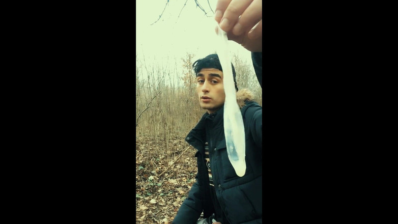 Idmir Sugary: Middle Eastern Guy Swallows Cum From Found Friends Condom and...