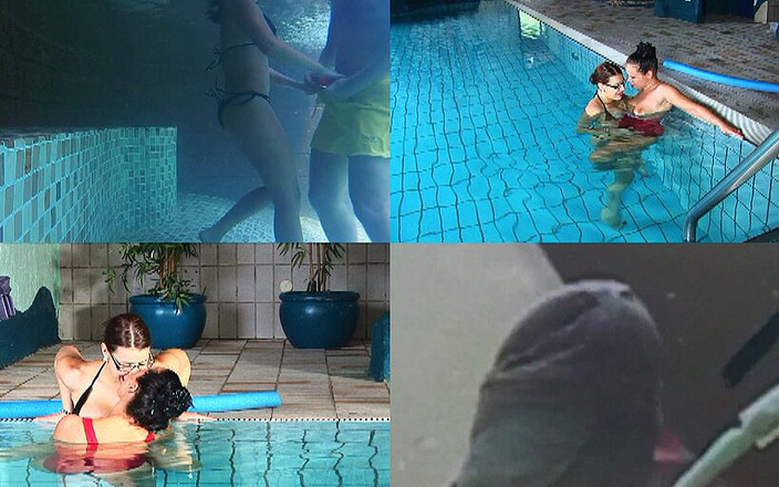 Lydia Privat: Baise et envie de chatte dans la piscine intérieure