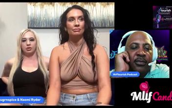 Mrflourish Podcast “the Morning After” with Guest Adult Stars Shay Coxx and Naomi Ryder