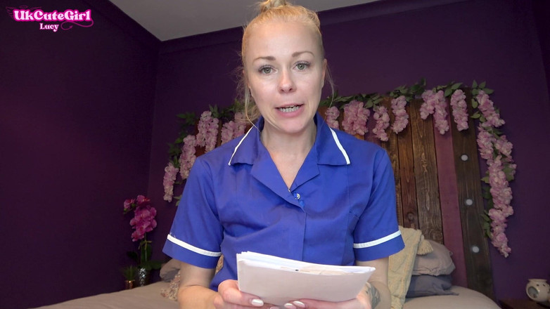 UKCuteGirl: Lékařská dominance nohou JOI