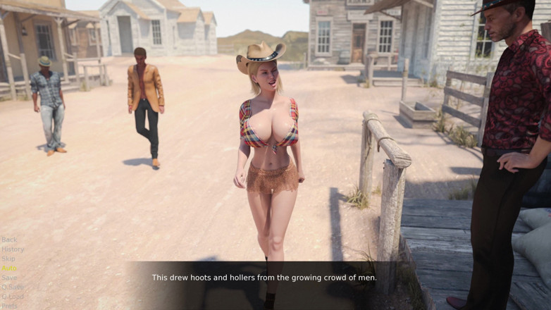 Porngame201: Norocoasa Lucy și Daltons se în Vestul Sălbatic 1