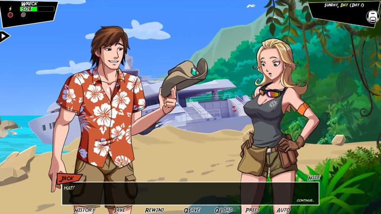Dirty GamesXxX: ปรารถนาในสรวงสวรรค์: เกาะร้าง - ตอนที่ 1