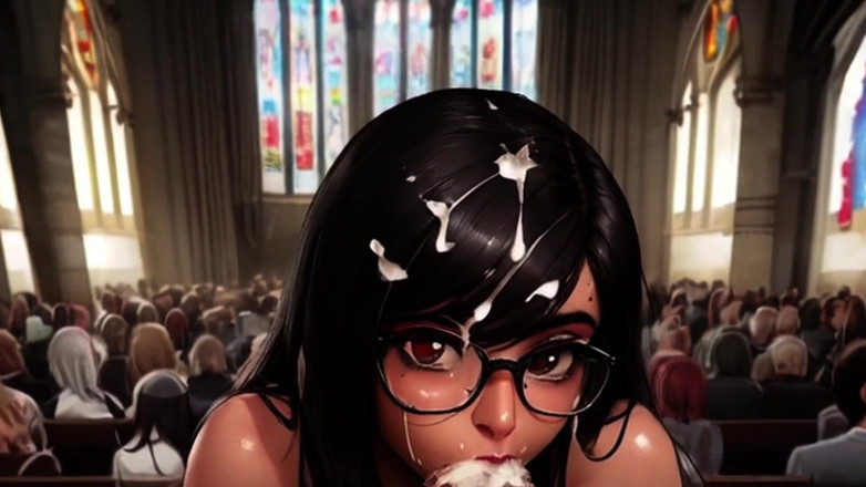 Spicy Toons: La chatte de l’église est la meilleure chatte