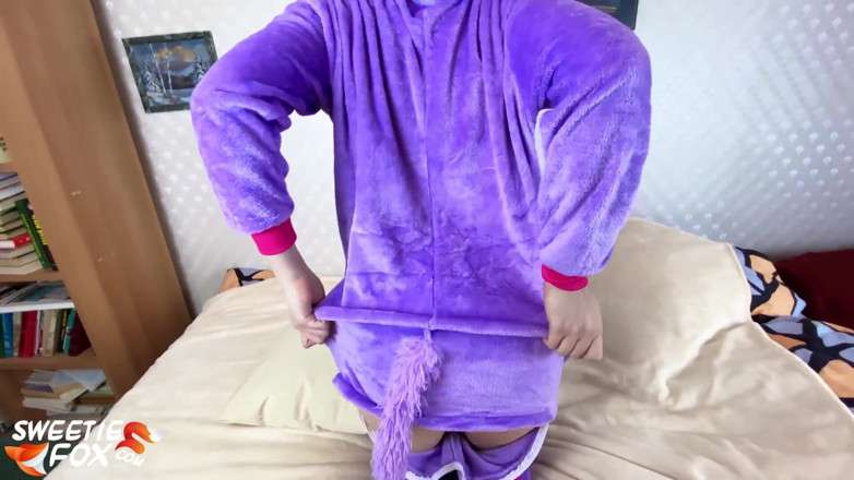 Sweetie Fox: Unicorn babe suck and hardcore sex dick - cosplay