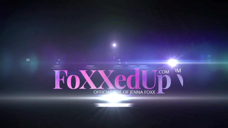 Jenna Foxx: Jenna Foxx Glass Dildo przyjemności!