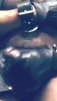 Fetish Scenes of Leather Big Muscle Butt & Bating