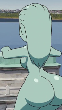 4 de julio por Estatua de la Libertad animación hentai