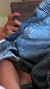 Part 1: Cute Guy Sucks Stepbrother's Big While He Plays the Game