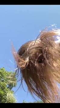 Shaking Out My Long Hair