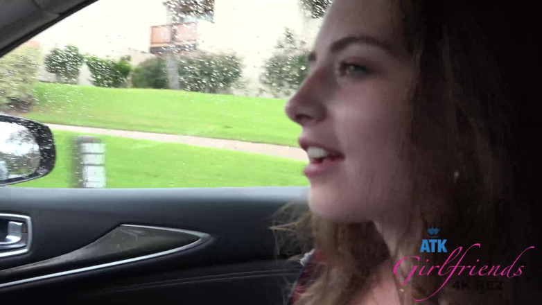 ATK Fans (Girlfriends): Kyler likes to stroke cock with her feet before fuck