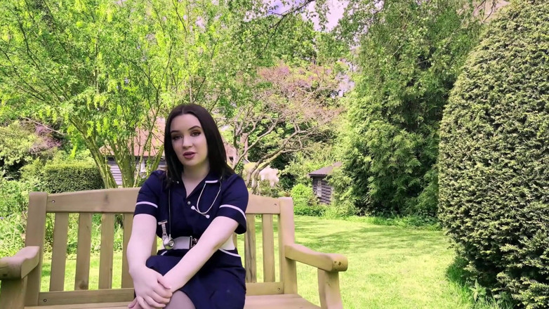 Brit Studio: Cheat on your GF: nurse Lana tells you to wank...