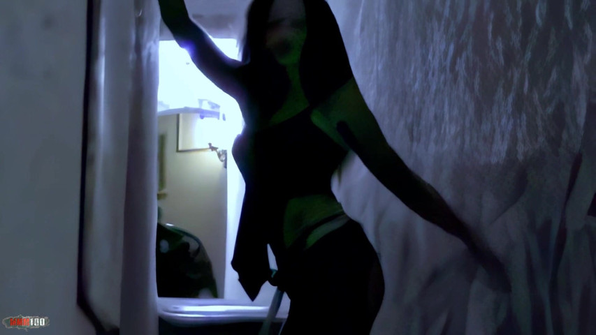 Angelina: Nice Arab Angelina Doing a Strip (MMM100)