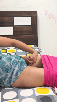 The Neighbour Saw Komal Fingering Him, Grabbing Her Land and Pulling Her Underneath.
