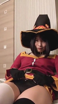 Japanese Anime Cosplay Megumin -