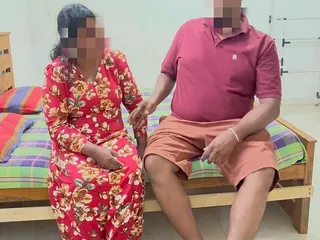Sri Lanka Chubby Guy Sex with An Old BBW MILF in Hotel Room