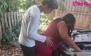 Mommy&#039;s fantasies: छूना - सौतेली मम्मी को यौन यांत्रिक मदद मिलती है