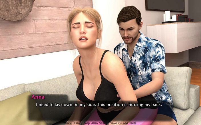 Dirty GamesXxX: Een perfect huwelijk: de zwangere vreemdgaande huisvrouw krijgt massage van...