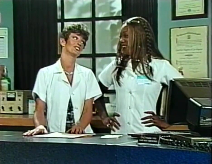 Vintage Usa: Kongkek pepek bertiga hitam dan putih menjilat pepek dalam posisi 69