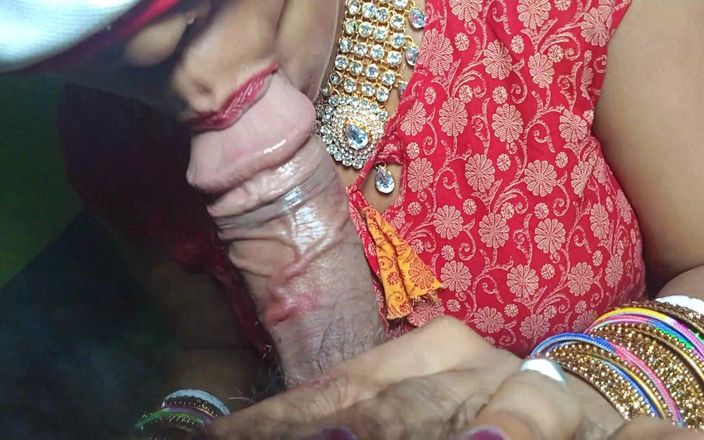 Firee Couple: Индийская бенгальская бхабхи делает минет с глубокой глоткой соседке до кримпая на лицо
