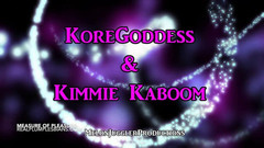 Melon Juggler: Kimmie kaboom的女友潮吹在她巨大的奶子上