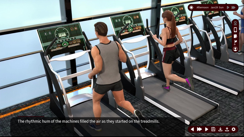 Johannes Gaming: Whispers of Desire 14 Sarah ve Alex spor salonunda vakit geçirdiler